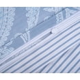 thumbnail image 6 of Bahar Tekstil Twin 100% Cotton Quilt Cover Bedding Set Jacquard Cotton Duvet Cover Set of 3 Lightweight Comforter with Two Pillowcases, Mint, 6 of 9