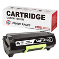 thumbnail image 1 of Cartouche de Toner Compatible Lexmark 50F1U00, 501U pour MS510, MS610 - 20K, 1 of 6