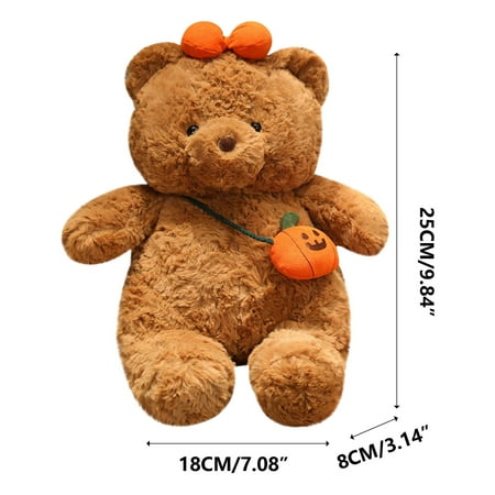 

Cute Christmas Bear Doll Halloween Pumpkin Bear Doll Pillow Gift Clearance from QiwagFerng