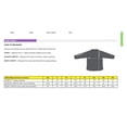 thumbnail image 2 of Tri-Mountain Lilac Bloom Anna LB674 Fleece Full Zip Jacket, 3X-Large, Black, 2 of 2