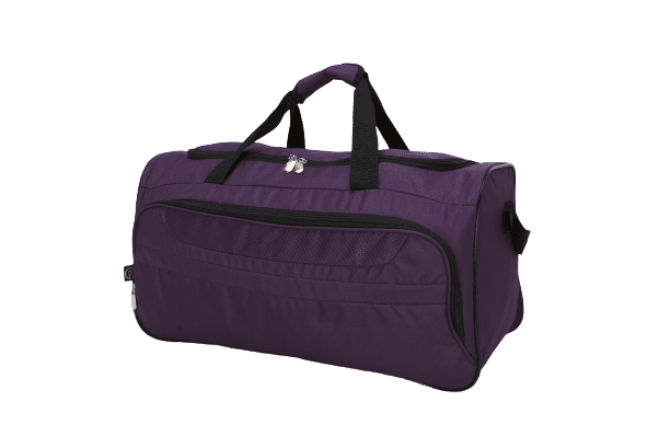 36" Rolling Duffel Bag Collapsible Travel Luggage Side Strap Carry 3  Wheels, Gra | eBay