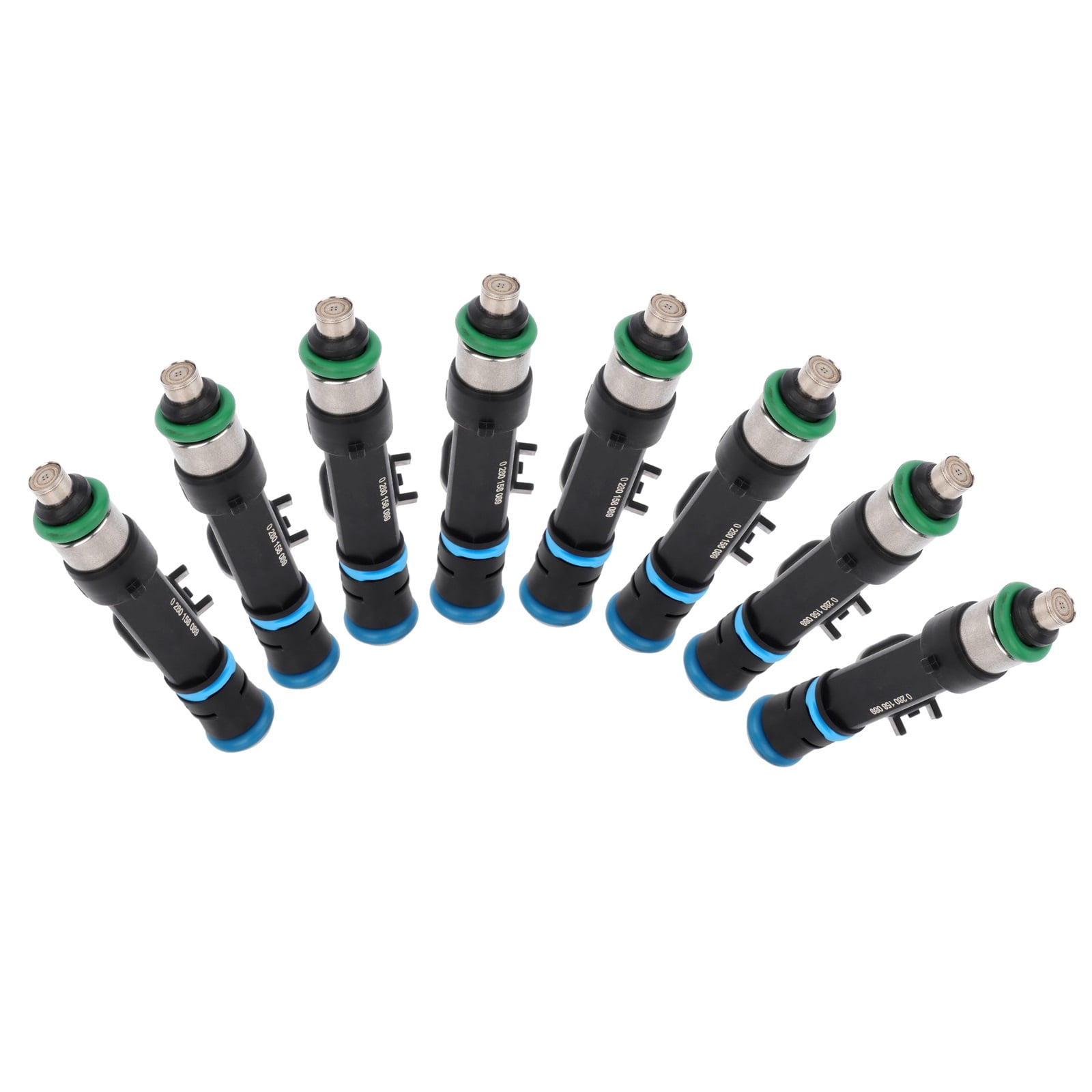 Injectors Kit,SCITOO 4 Holes Fuel Injector fit for 2006-2010 for Ford for Crown Victoria /2006-2010 for Lincoln Town Car /2006-2010 for Mercury for Grand Marquis,Set of 8