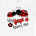 thumbnail image 4 of Inktastic My Yaya Loves Me with Cute Ladybugs Boys or Girls Baby Bodysuit, 4 of 5