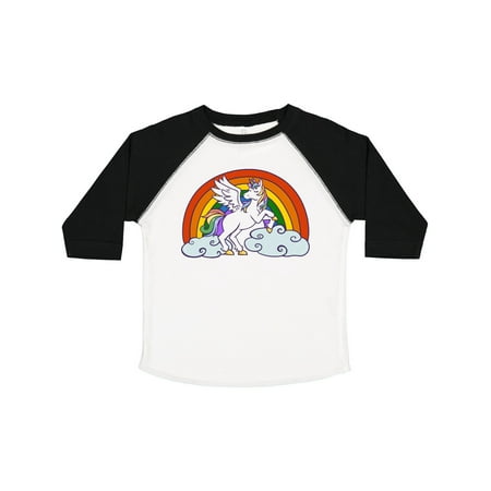 

Inktastic Rainbow Unicorn Gift Toddler Boy or Toddler Girl T-Shirt