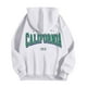 thumbnail image 5 of MHFRRA Sudadera con Capucha y Estampado de Letras, Informal, con Bolsillo Frontal, Ropa de Calle Cómoda para Uso Diario Blanco, 5 of 5
