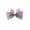 Purple, variant on Boovnll Curtain Tiebacks, Sheer Organza Bow Window Drape Holdbacks, No Drill Cute Curtain Tie Backs for Sheer Curtain Bedroom Living Room,6x4in