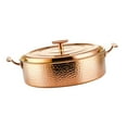 thumbnail image 4 of Elodie Pot Easy Clean Sturdy Easy Carrying for Caterers Picnic Household Gold S, 4 of 8