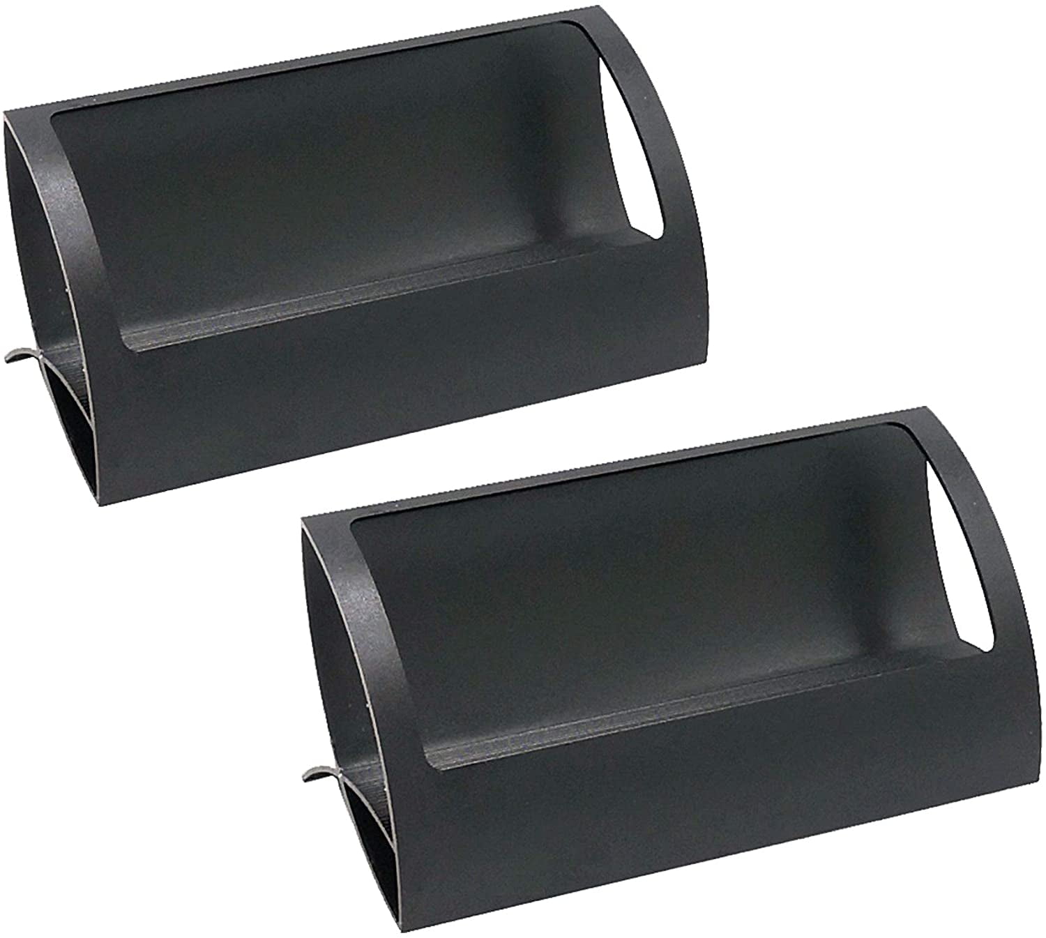 2 Pack Aluminum Business Cards Holders Desktop Card Display Business