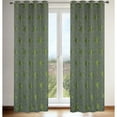 thumbnail image 2 of LJ Home Tania Vintage Floral Grommet Panel Pair (Set of 2), 2 of 2