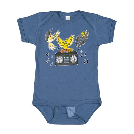 

Inktastic Jamming Cockatiels Gift Baby Boy or Baby Girl Bodysuit