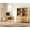 Oak, variant on WAMPAT 3 Piece Home Office Furniture Set, 58" Writing Desk with 71.5" T Bookcase, Bookcase with 6 Drawers, Adjustable Shelves, Modern Fluted Wood Office Furniture for Home Office, Study Room, Bedroom