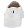 thumbnail image 3 of Cole Haan Women's Grandpro Rally Canvas Penny Loafer Sneaker, Optic White/Black, 8, 3 of 8