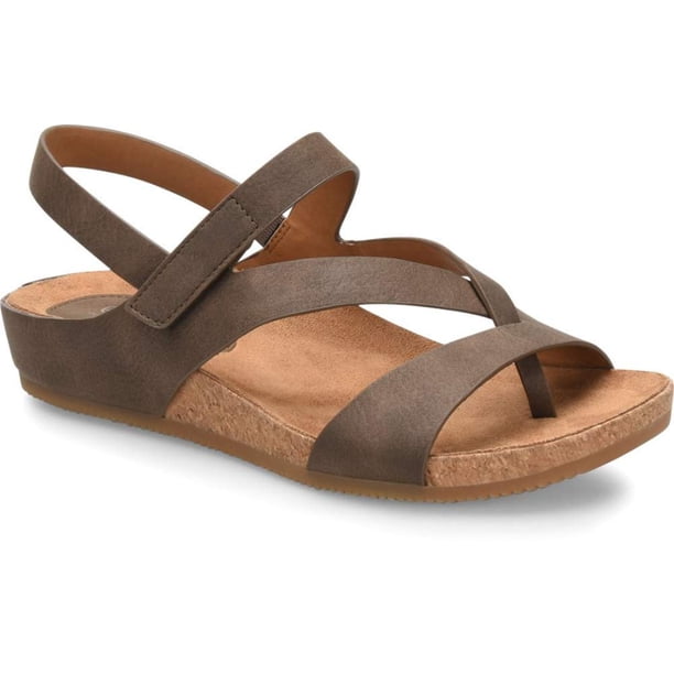 Sandalia EuroSoft Gianetta Mocha 6 Plantilla de Confort Media