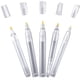 thumbnail image 1 of 5 Uds Rotuladores de Pintura de Repuesto VacíOs BolíGrafos de Pintura Recargables en Blanco Marcador Recargable VacíO para Pintar Tubo de Pluma Transparente, 1 of 7