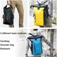 thumbnail image 4 of 1 pcs Waterproof Backpack Dry Bag 25L Dry Sacks 500D PVC Duty Roll-Top Closure with Zipper Pocket with Waterproof Phone Case for Kayaking Rafting Boating Camping Hiking, 4 of 8