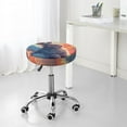 thumbnail image 7 of Honeii Sunshine Winged Rabbit Bar Stool Covers – Perfect Fit for 12" to 14" Round Stools, Crease-Resistant, Stretchy, Washable & Dustproof Seat Slipcovers-14 inch, 7 of 7
