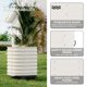 thumbnail image 5 of Garvee jardinera con ruedas y depósito de autoriego, cama de cultivo de acero galvanizado con ruedas con freno para uso interior o exterior, 5 of 7