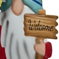 thumbnail image 6 of Northlight Welcome Gnome Outdoor Garden Stake - 22" - Red, 6 of 7