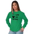 thumbnail image 3 of Love You Pho Real Vietnamese Food Long Sleeve TShirt Men Women Brisco Brands 2X, 3 of 6