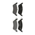 thumbnail image 2 of KarParts360 For Chrysler Voyager 2001 2002 2003 Disc Brake Pads Rear | High Dust Rating | Excluded Wear Sensor Option | Shims Option Included | Bonded Attachment Method, 2 of 4
