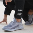 thumbnail image 4 of Steel Toe Shoes for Men Women Indestructible Steel Toe Sneakers Lightweight Work Safety Shoes Puncture Proof Composite Toe, 4 of 11
