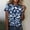 005 Multicolor, variant on Hvot&aat Women Fashion Summer 3D Floral Printed T-Shirt Loose Round Neck Short Sleeve Pullover Comfort Regular Fit Blouses