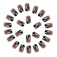 thumbnail image 1 of Puntas para uñas, 24 piezas de puntas de uñas postizas de cobertura completa desmontables, puntas de uñas postizas de calidad superior, 1 of 10