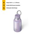 thumbnail image 2 of RTIC 12 oz Ceramic Lined Insulated Journey Water Bottle, Leak-Proof Lid, 2 Pack, Lavender Glitter, 2 of 7