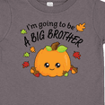 thumbnail image 4 of Inktastic I'm Going to Be a Big Brother- Cute Halloween Pumpkin Boys Toddler T-Shirt, 4 of 5