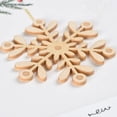 thumbnail image 3 of Tarjeta de Navidad de madera cortada con láser, tarjeta de visita de Feliz Navidad blanca, adorno de madera, tarjeta de mensaje, 3 piezas, 3 of 4