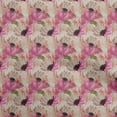 thumbnail image 1 of oneOone Viscose Chiffon Pink Fabric Florals Sewing Material Print Fabric By The Yard 42 Inch Wide-8O, 1 of 1