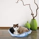 thumbnail image 2 of Casa de Mascotas Cama de Cojín de mascota Súper Suave Removible Pet dog Cálido Almohadilla de Animal Doméstico Azul Colco Cama del animal doméstico, 2 of 8