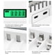 thumbnail image 3 of Cateissary de Circuito Adaptador USB inteligente Pantalla LCD Cargadores 4 Accesorios de alimentación multifuncionales de alto Electrodomésticos blanco, 3 of 6