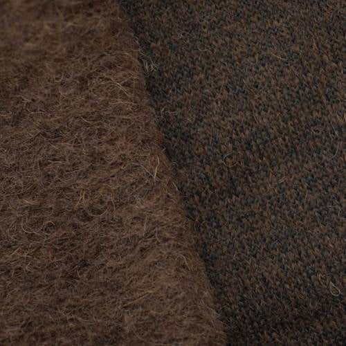 Warm Brown Wool Blend Sweatshirt Fleece, Fabric By the Yard Walmart