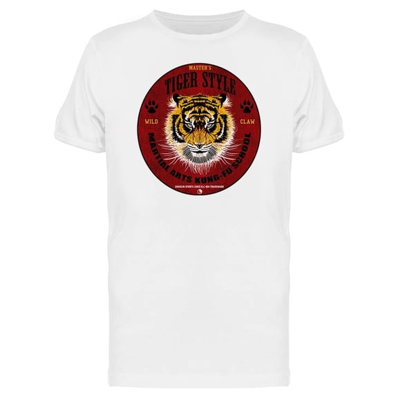 Tiger Fashion Style T-Shirt Men -Image by Shutterstock, Male Small