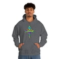 thumbnail image 4 of Multi-Color Cross Hoodie, 4 of 9