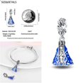thumbnail image 1 of Hot Toys Charms Star Wars Plata De Ley 925 cuentas mandalorianos De Plata para Pandora 925 pulseras De Plata esterlina joyería DIY para mujeres, 1 of 4