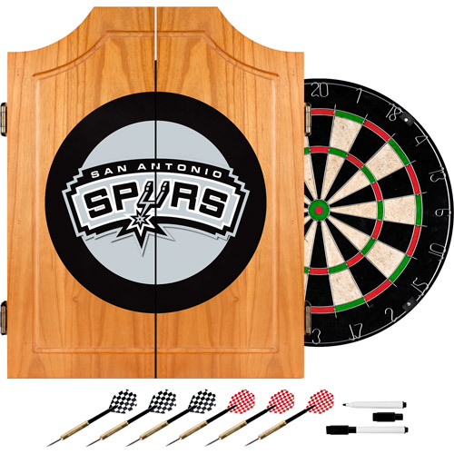 San Antonio Spurs NBA Wood Dart Set