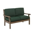 thumbnail image 1 of Claremont Love Seat with Cushions for Outdoors - Made of Eucalyptus Wood, 1 of 1