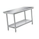 thumbnail image 5 of Mesa de acero inoxidable para preparación y trabajo, mesa comercial resistente para restaurante, hogar y hotel 120cmx40cmx80cm, 5 of 8