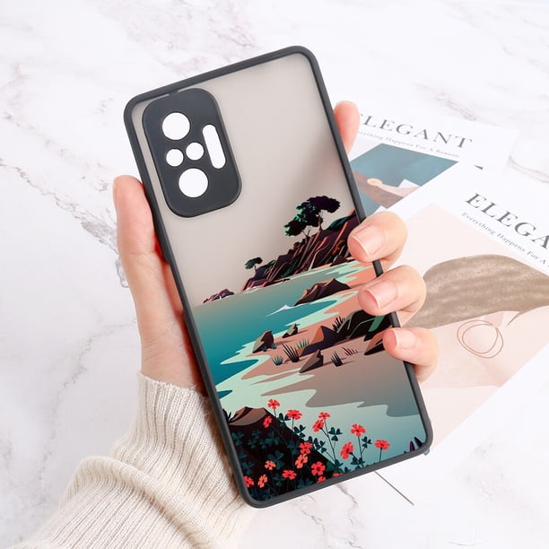 Funda de paisaje para Xiaomi Redmi Note 8 Pro, Funda dura mate para teléfono, 11, 10, 9, 7, 9s, 10s, 11s, Redmi 9, 10, 9T Fivean unisex