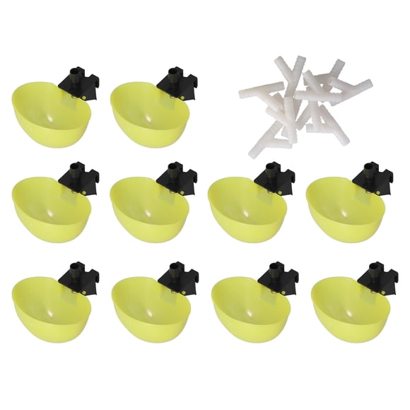 Cergrey Automatic Bird Waterer, Automatic Bird Drinker Cups Professional Design For For Parrots For Pet Bird