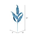 thumbnail image 2 of Vickerman QG192212 33 in. Turquoise Fern Leaf Spray - 6 per Bag, 2 of 3