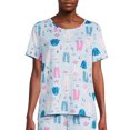thumbnail image 4 of Secret Treasures Women's and Women's Plus T-shirt and Joggers Pajama Set, 2-Piece, 4 of 5