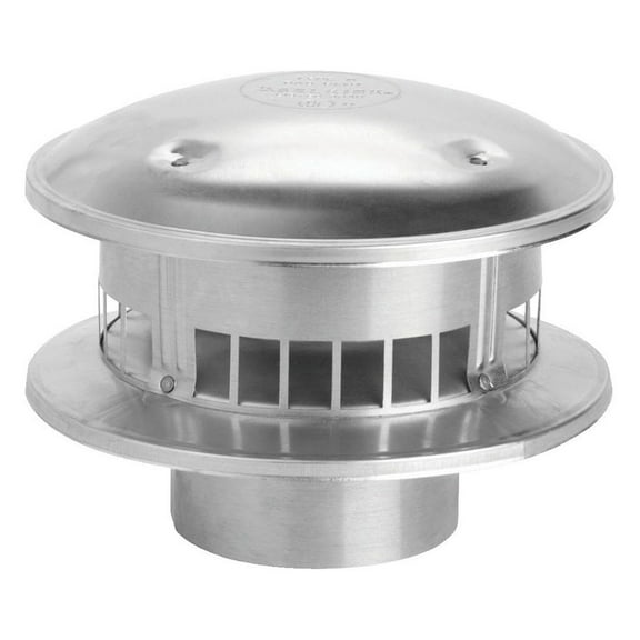 Selkirk 3-Inch Diameter Type B Gas Vent Round Top with Easy Connect Joint, 103800