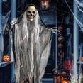 thumbnail image 3 of Decoraciones de Halloween QPMR Skeleton Ghosts, 3 unidades, para exteriores, 3 of 6