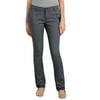 Ladies' Juniors Schoolwear Classic Fit Straight-Leg Twill Stretch Pant - CHARCOAL _13 - OS