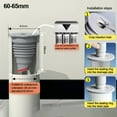 thumbnail image 1 of Silicone Drains Sewer Pipe Sealing Ring Kitchen Washing Machine Hose Drain, 1 of 6