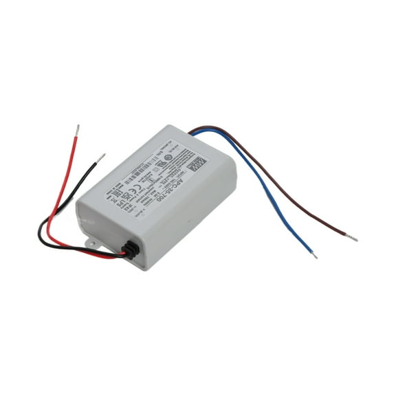 Feedannce 35W 36V 700mA LED Driver Power Supply - Constant Current, 90-264VAC MEAN WELL APC-35-700