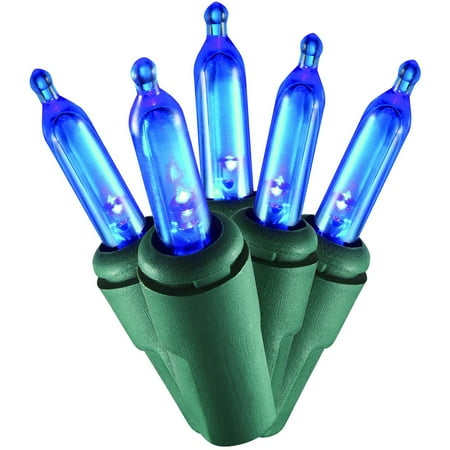 lights christmas led mini holiday count ft walmart